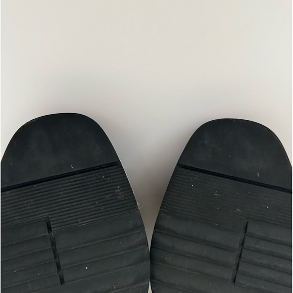 Vince Reed Black Patent Leather Platform Lace Up Oxfords size 5 - Picture 7 of 8